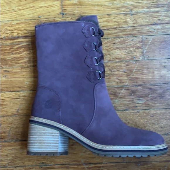 Timberland Mid-calf Winter Boots Faux Fur - Picture 2 of 5